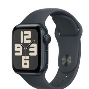New In Box Sealed Apple Watch SE (Gen 2) 40mm Midnight S/M GPS